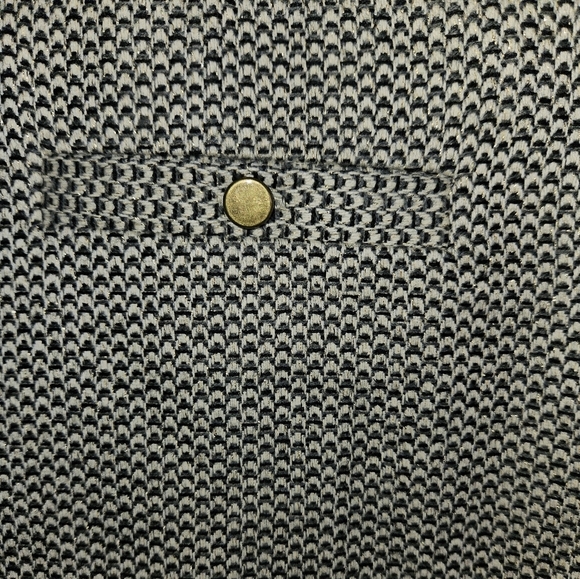 NWT Loft Gold Shimmer Embroidered Pencil Skirt - Picture 6 of 6